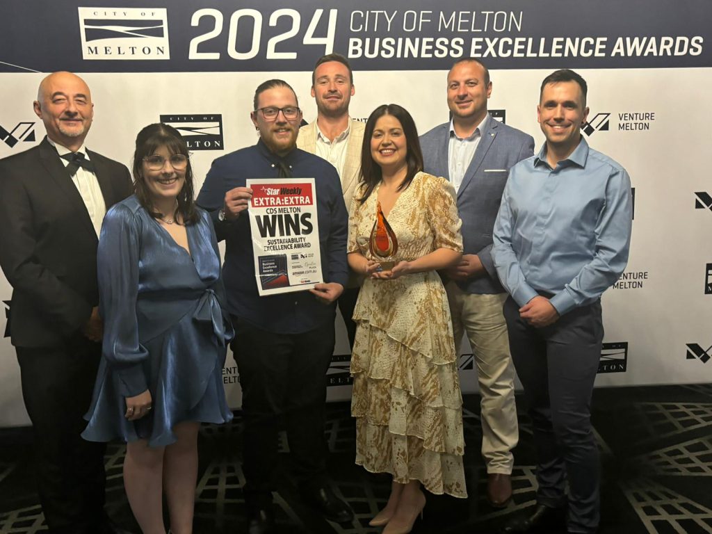 Winners of the 2024 Melton Business Awards - Excellence in Sustainability